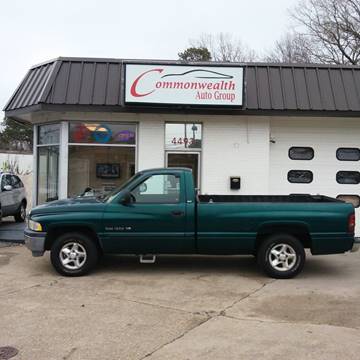 1999 Dodge Ram Pickup 1500 for sale at Commonwealth Auto Group in Virginia Beach VA