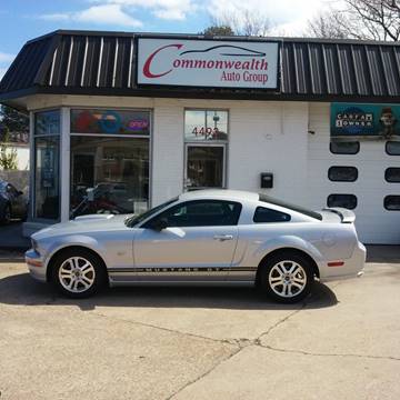2005 Ford Mustang for sale at Commonwealth Auto Group in Virginia Beach VA