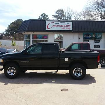 2003 Dodge Ram Pickup 1500 for sale at Commonwealth Auto Group in Virginia Beach VA