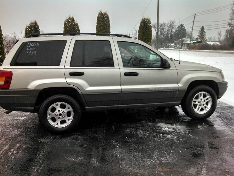 2003 Jeep Grand Cherokee for sale at Vicki Brouwer Autos Inc. in North Rose NY