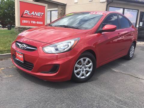 2014 Hyundai Accent for sale at PLANET AUTO SALES in Lindon UT