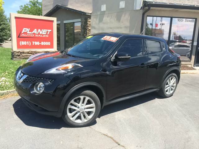 2015 Nissan JUKE for sale at PLANET AUTO SALES in Lindon UT