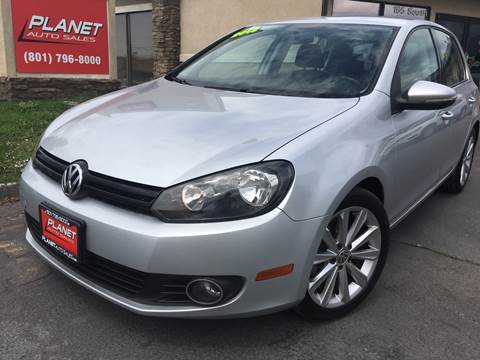 2012 Volkswagen Golf for sale at PLANET AUTO SALES in Lindon UT