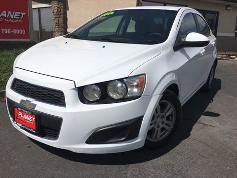 2012 Chevrolet Sonic for sale at PLANET AUTO SALES in Lindon UT