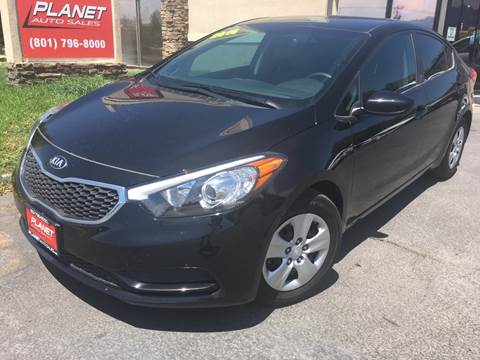 2016 Kia Forte for sale at PLANET AUTO SALES in Lindon UT