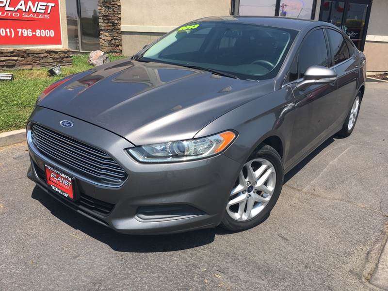 2013 Ford Fusion for sale at PLANET AUTO SALES in Lindon UT