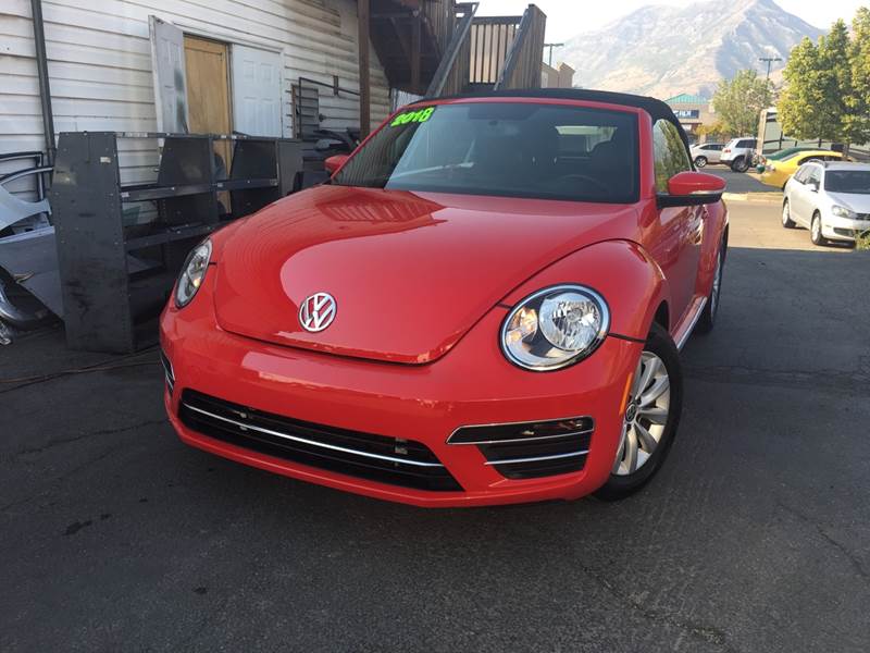 2018 Volkswagen Beetle for sale at PLANET AUTO SALES in Lindon UT
