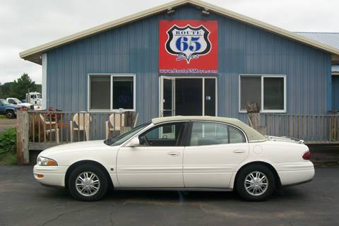 2004 Buick LeSabre for sale at Route 65 Sales in Mora MN