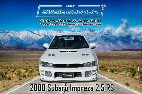 2000 Subaru Impreza for sale at The Subie Doctor in Denver CO
