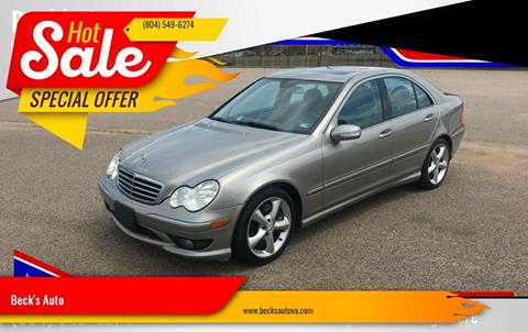 2005 Mercedes-Benz C-Class for sale at Beck's Auto in Chesterfield VA