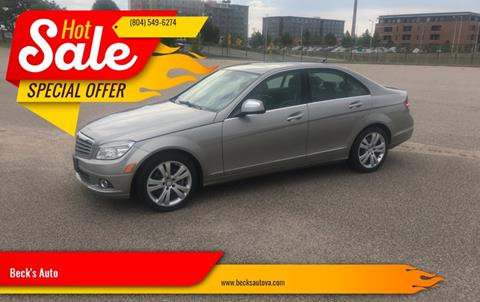 2009 Mercedes-Benz C-Class for sale at Beck's Auto in Chesterfield VA