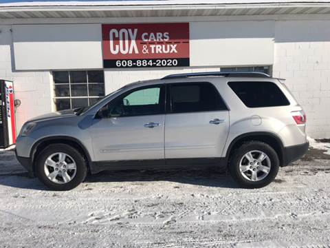 2007 GMC Acadia for sale at Cox Cars & Trux in Edgerton WI
