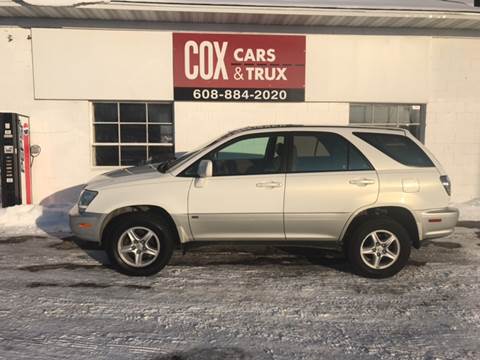 2001 Lexus RX 300 for sale at Cox Cars & Trux in Edgerton WI
