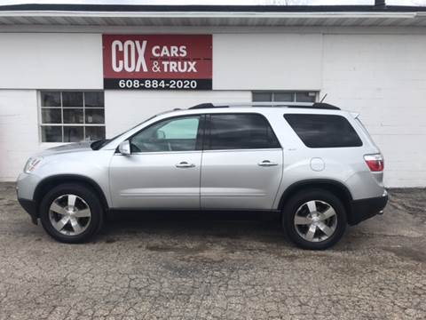 2010 GMC Acadia for sale at Cox Cars & Trux in Edgerton WI