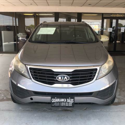 2011 Kia Sportage for sale at Casablanca Sales-DALLAS in Dallas TX