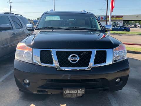 2011 Nissan Armada for sale at Casablanca Sales-DALLAS in Dallas TX