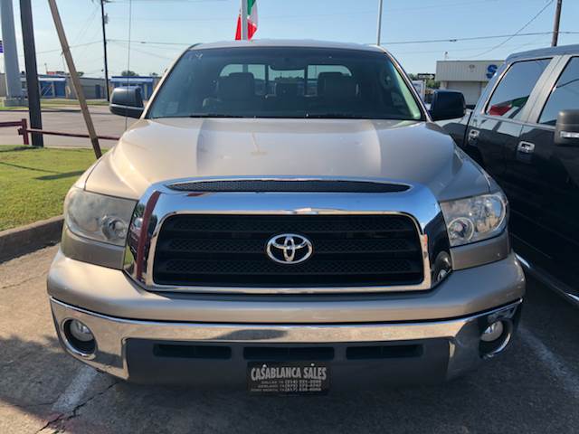 2008 Toyota Tundra for sale at Casablanca Sales-DALLAS in Dallas TX