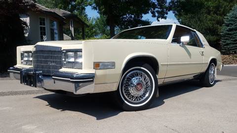 1984 Cadillac Eldorado for sale at J.K. Thomas Motor Cars in Spokane Valley WA