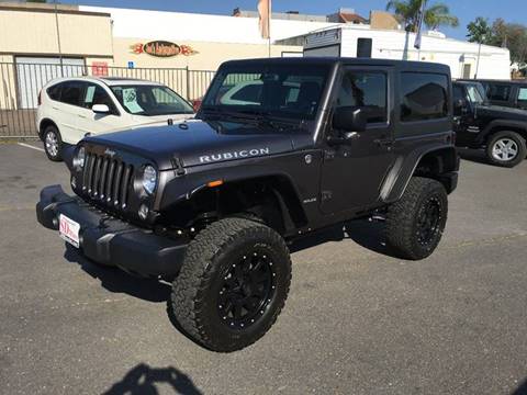 2014 Jeep Wrangler for sale at SD Motors Inc in La Mesa CA