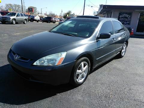 2005 Honda Accord for sale at Gator's Auto Sales in Garland TX