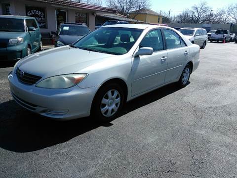 2002 Toyota Camry for sale at Gator's Auto Sales in Garland TX