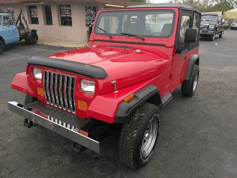 1991 Jeep Wrangler for sale at Gator's Auto Sales in Garland TX