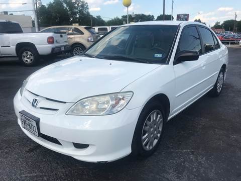 2005 Honda Civic for sale at Gator's Auto Sales in Garland TX
