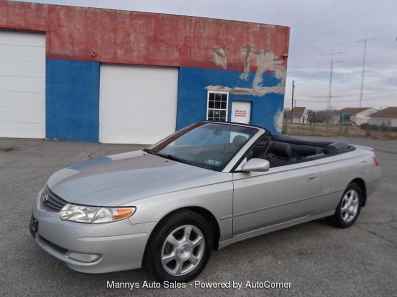 2002 Toyota Camry Solara for sale at Manny's Auto Sales in Winslow NJ