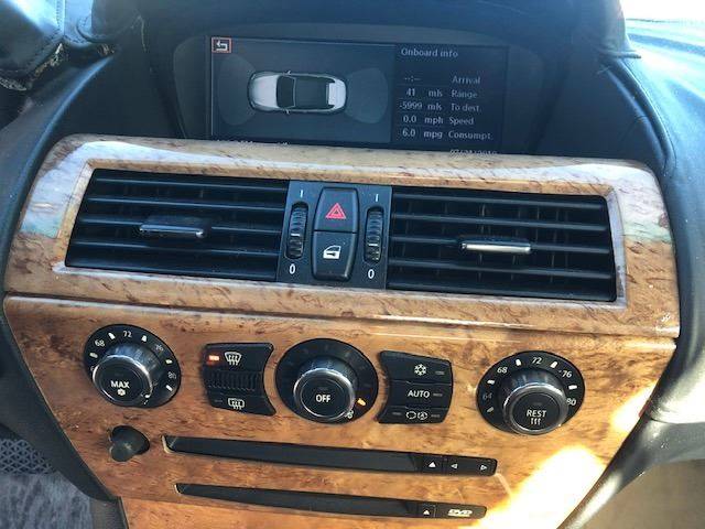 2006 BMW 6 Series 650i (image 13)