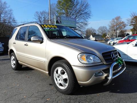 2002 Mercedes-Benz M-Class for sale at Gunter's Mercedes Sales and Service in Rock Hill SC