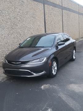 2015 Chrysler 200 for sale at WB Motors in Lewisville TX