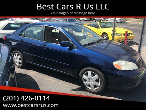 2007 Toyota Corolla for sale at Best Cars R Us LLC in Irvington NJ
