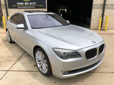 2011 BMW 7 Series for sale at KAYALAR MOTORS in Houston TX