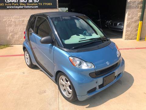2012 Smart fortwo for sale at KAYALAR MOTORS in Houston TX