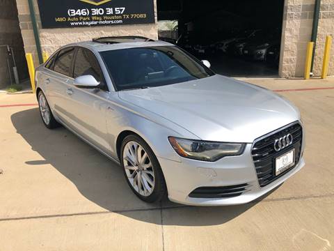 2012 Audi A6 for sale at KAYALAR MOTORS in Houston TX