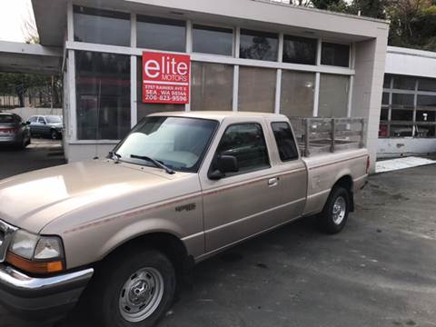 1998 Ford Ranger for sale at Elite Motors in Lynnwood WA