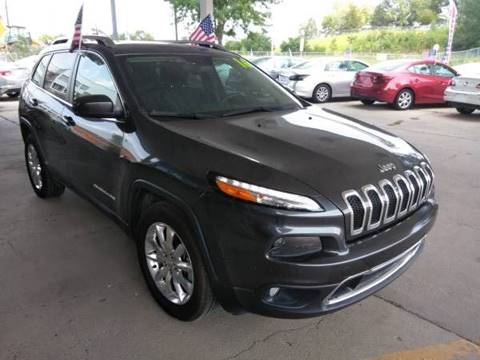 2016 Jeep Cherokee for sale at Divine Auto Sales LLC in Omaha NE