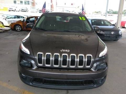 2015 Jeep Cherokee for sale at Divine Auto Sales LLC in Omaha NE