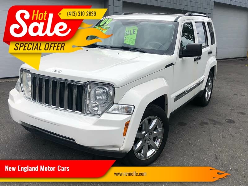 2009 Jeep Liberty for sale at New England Motor Cars in Springfield MA