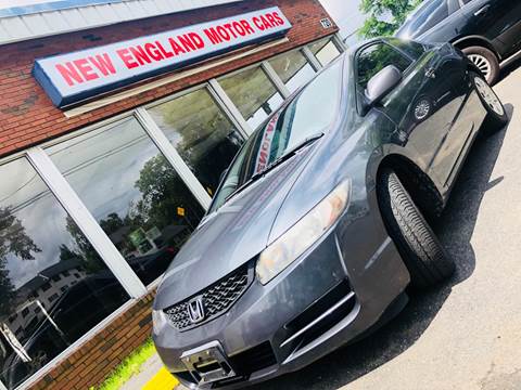 2010 Honda Civic for sale at New England Motor Cars in Springfield MA