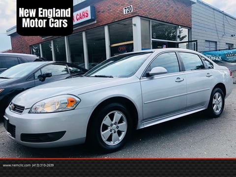 2010 Chevrolet Impala for sale at New England Motor Cars in Springfield MA