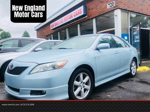 2008 Toyota Camry for sale at New England Motor Cars in Springfield MA