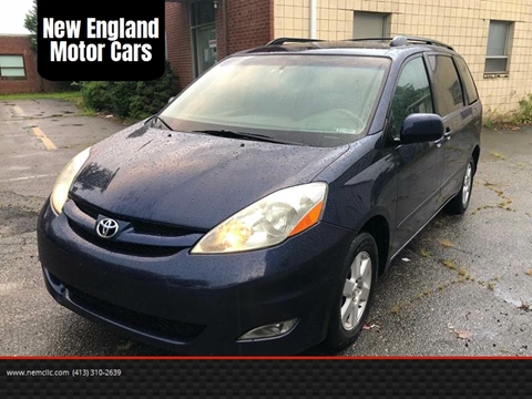 2006 Toyota Sienna for sale at New England Motor Cars in Springfield MA