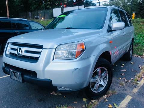2008 Honda Pilot for sale at New England Motor Cars in Springfield MA