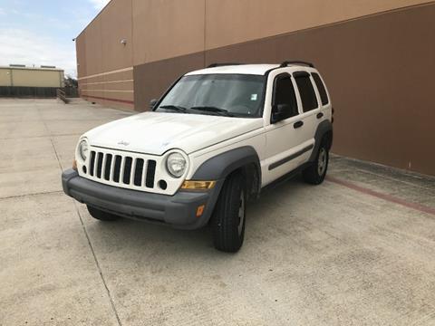 2006 Jeep Liberty for sale at ALL STAR MOTORS INC in Houston TX