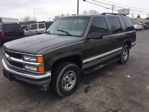 1999 Chevrolet Tahoe for sale at Autos Unlimited, LLC in Adrian MI
