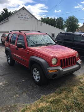 2004 Jeep Liberty for sale at Autos Unlimited, LLC in Adrian MI