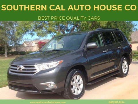 2011 Toyota Highlander for sale at SOUTHERN CAL AUTO HOUSE in San Diego CA