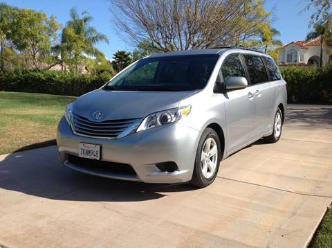 2015 Toyota Sienna for sale at SOUTHERN CAL AUTO HOUSE in San Diego CA