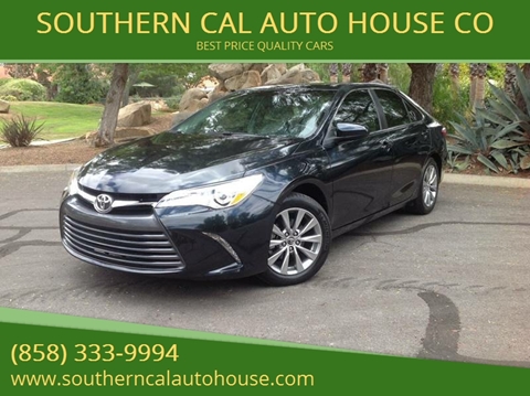 2015 Toyota Camry for sale at SOUTHERN CAL AUTO HOUSE CO in San Diego CA